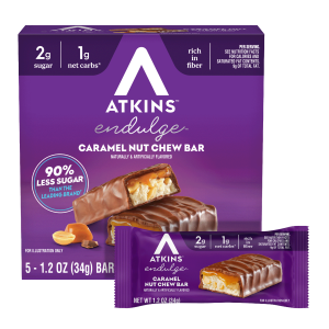 Endulge Caramel Nut Chew Bar